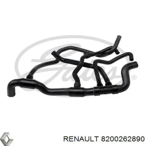 Шланг/патрубок радіатора охолодження, нижній Renault (RVI) 8200262890 ціна, від 45.43 USD