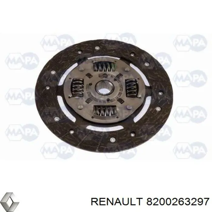 Зчеплення 8200263297 Renault (RVI)