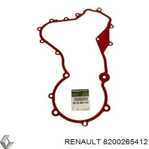 Купити 8200265412 Renault (RVI) Прокладка передньої кришки двигуна