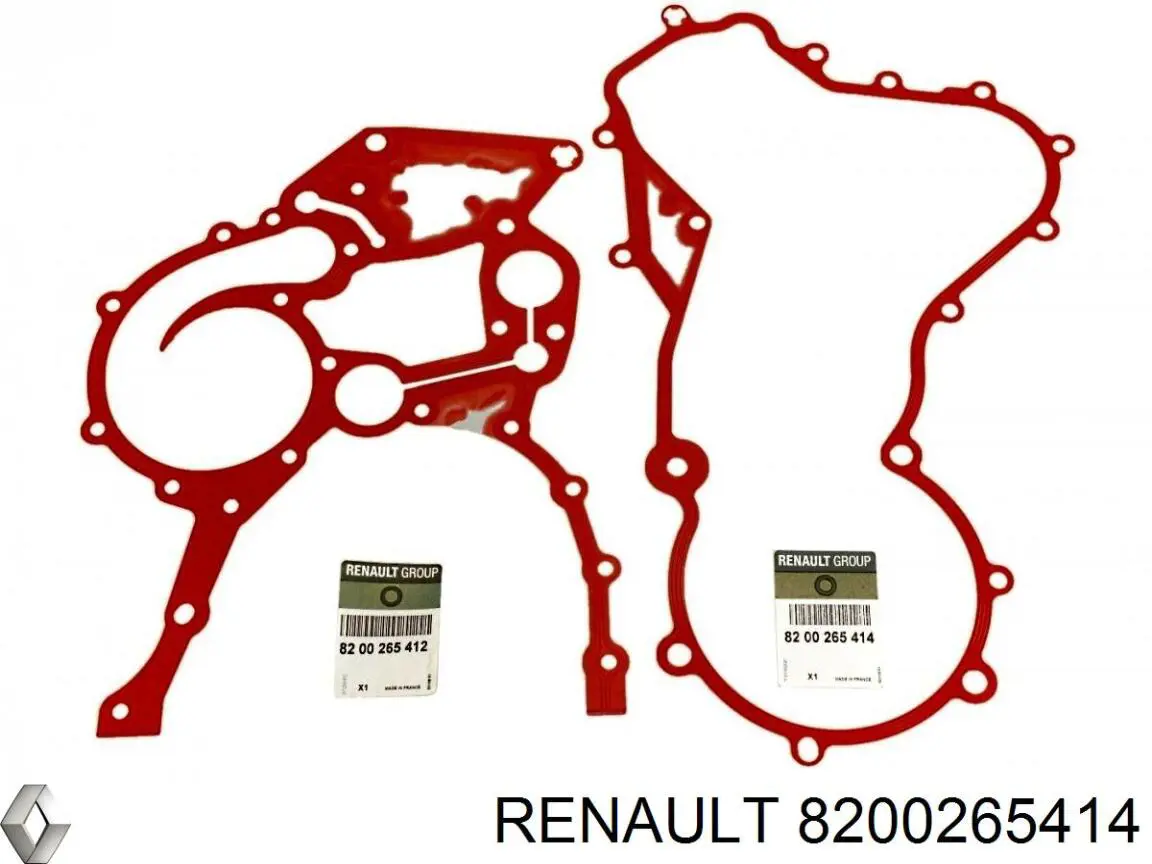 8200265414 Renault (RVI) прокладка передньої кришки двигуна