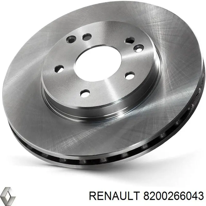 Купити 8200266043 Renault (RVI) Диск заднього гальма