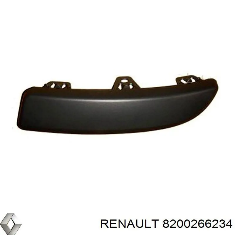 Купити 6056968 Polcar Накладка бампера переднього, права