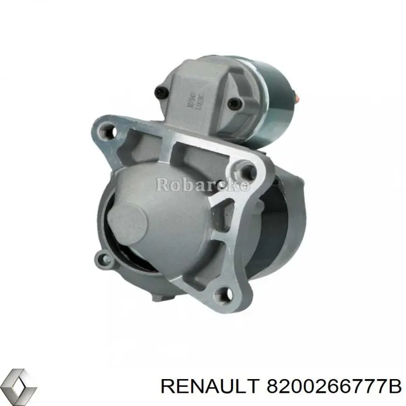 Стартер Renault (RVI) 8200266777B ціна, від 50.68 USD