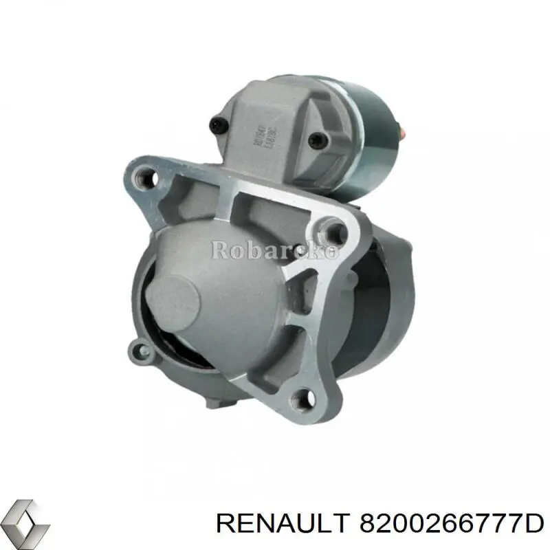 Стартер Renault (RVI) 8200266777D ціна, від 51.30 USD