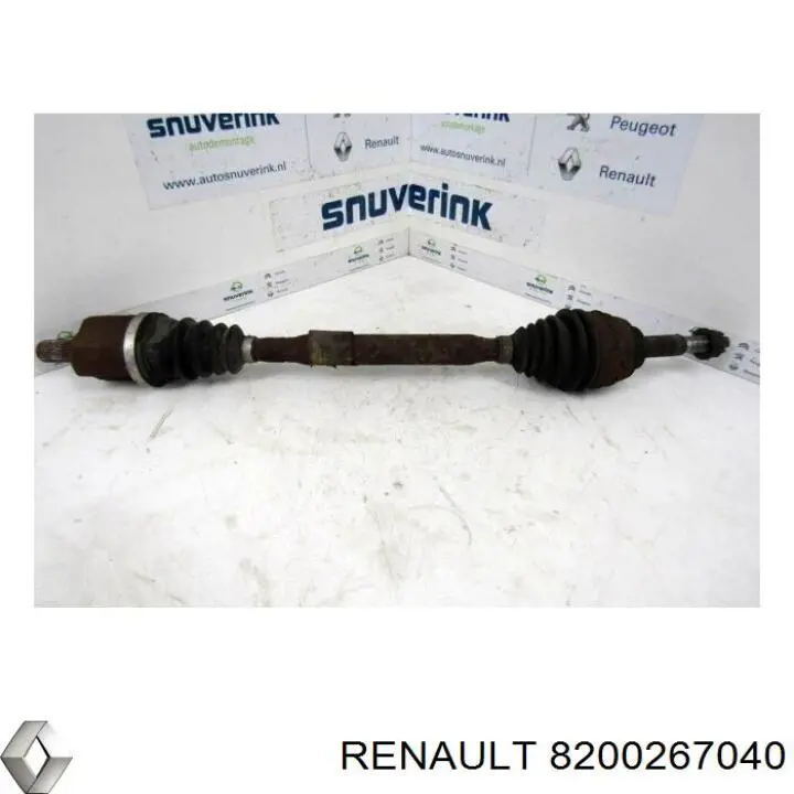 Купити 8200613829 Renault (RVI) Ліва піввісь