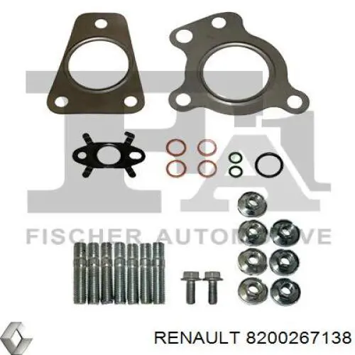 Турбіна Renault (RVI) 8200267138 ціна, від 126.69 USD