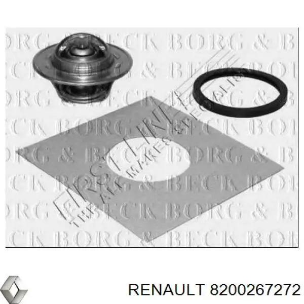 Купити 8200267272 Renault (RVI) Прокладка термостата