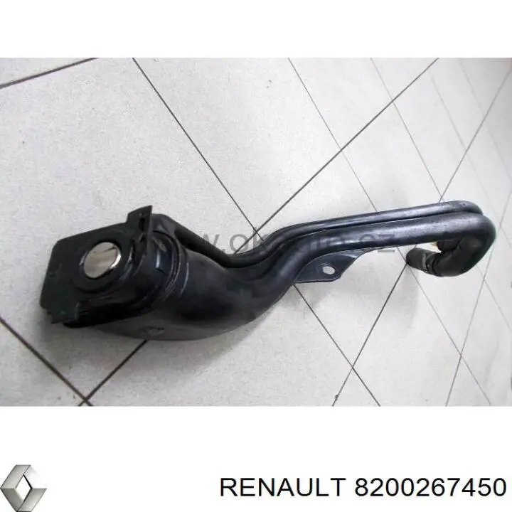 Шланг заливної горловини, паливного бака Renault (RVI) 8200529160 ціна, від 11.75 USD