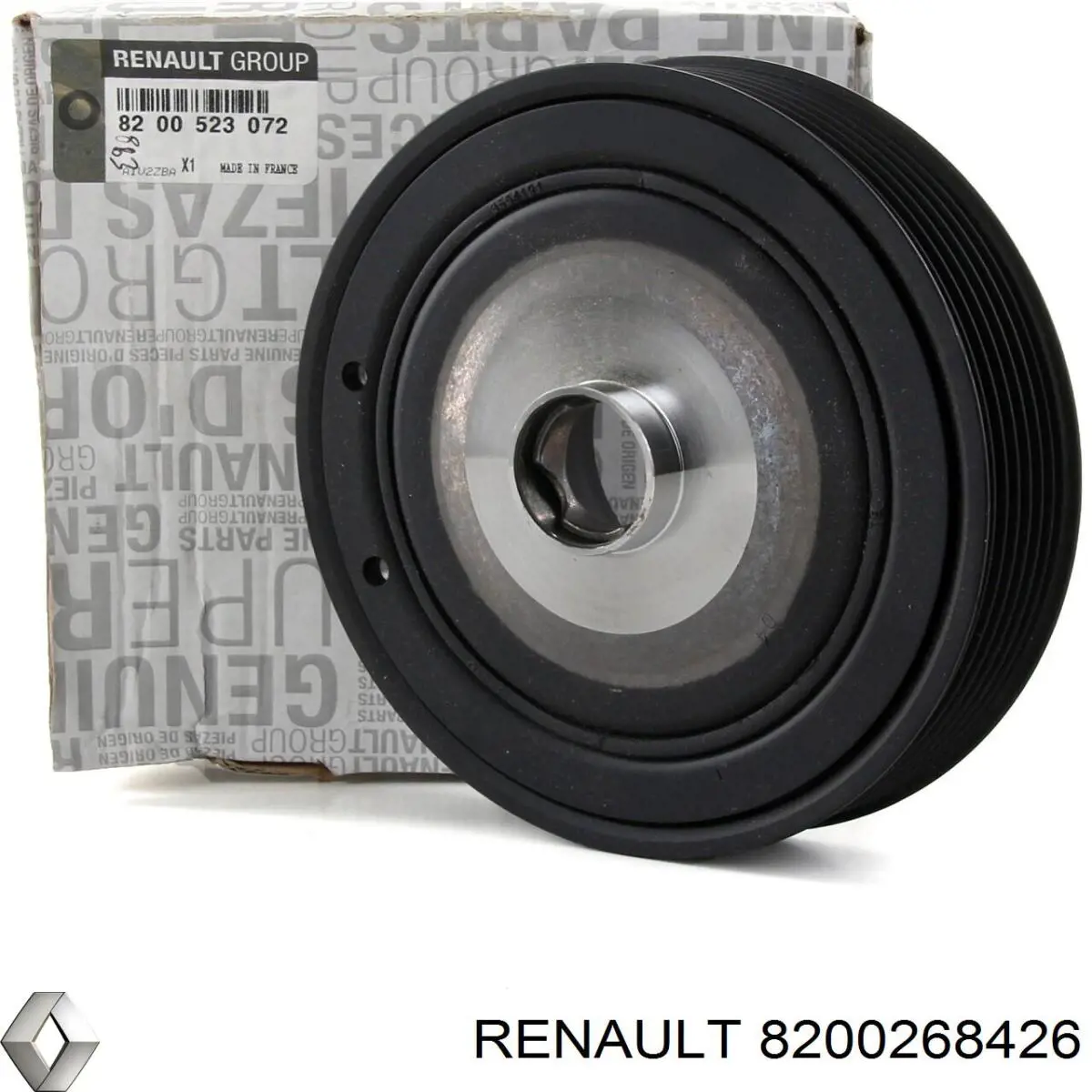 Купити 8200268426 Renault (RVI) Шків колінчастого вала