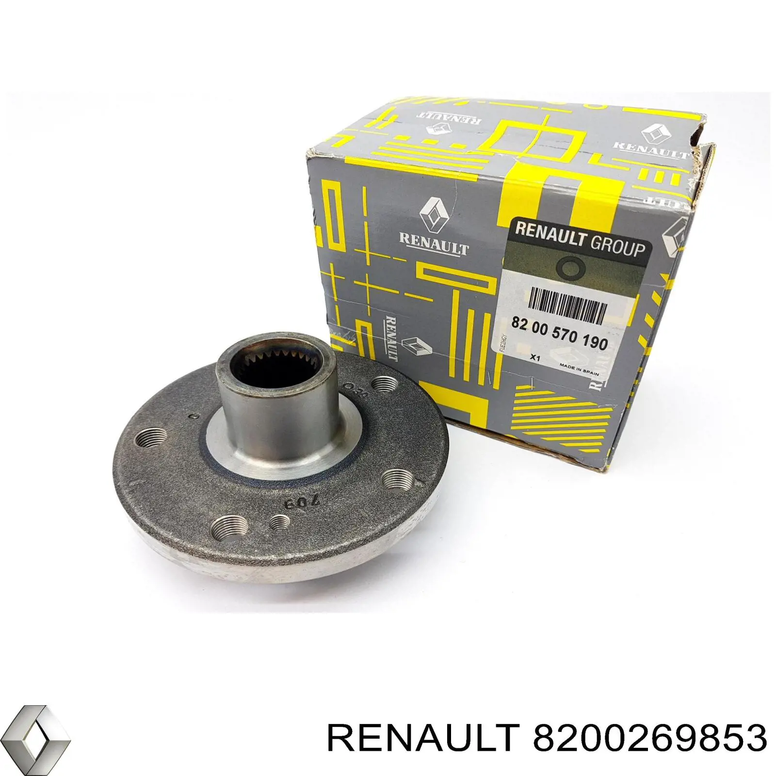 8200269853 Renault (RVI) Маточина (передня)