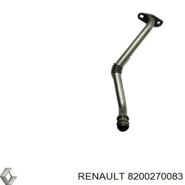 Трубка/шланг відводу масла від турбіни Renault (RVI) 8200270083 ціна, від 29.82 USD
