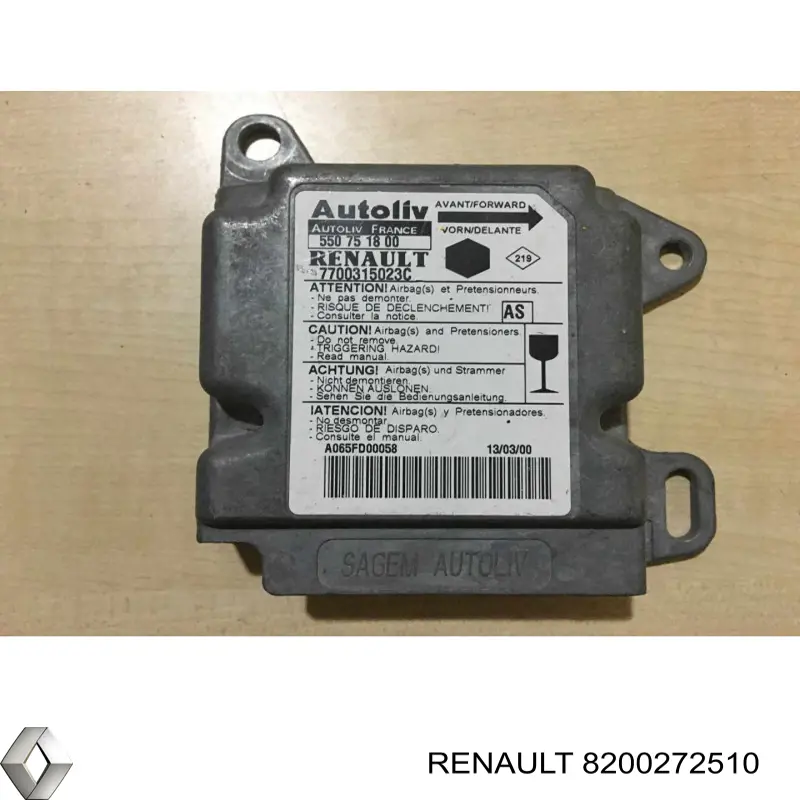  Renault (RVI) 8200272510 ціна, від 6.76 USD