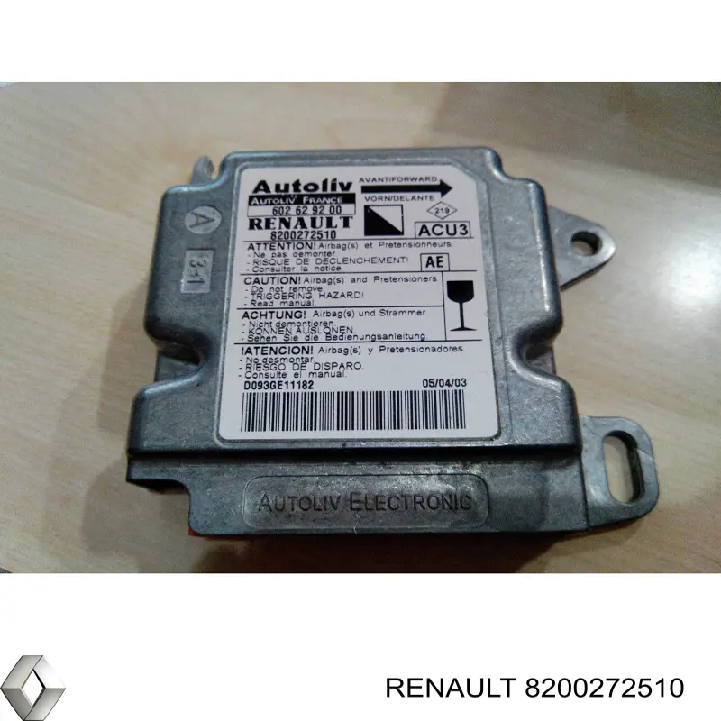 8200272510 Renault (RVI) 