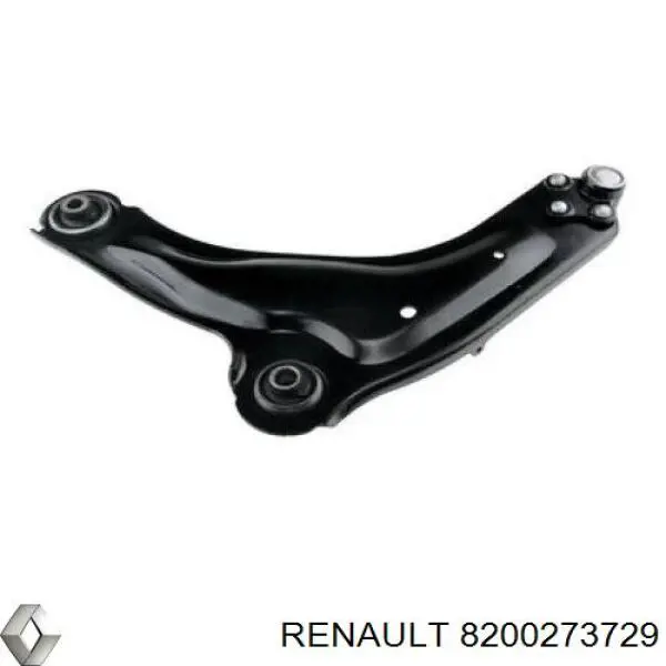 Важіль передньої підвіски нижній, правий 8200273729 Renault (RVI)