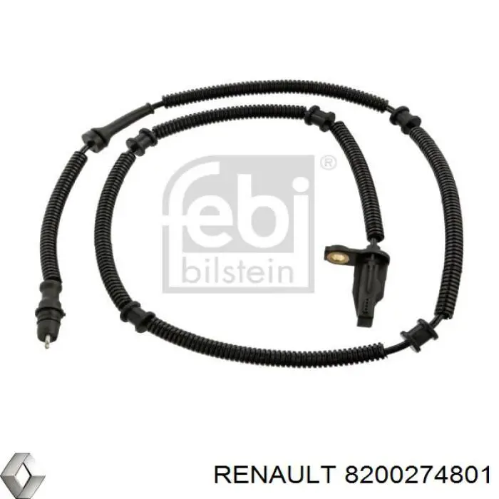 8200274801 Renault (RVI) датчик абс (abs задній)