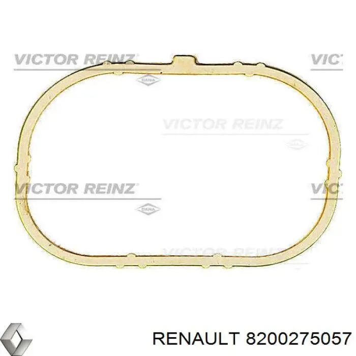 Прокладка впускного колектора, верхня Renault (RVI) 8200275057 ціна, від 5.20 USD