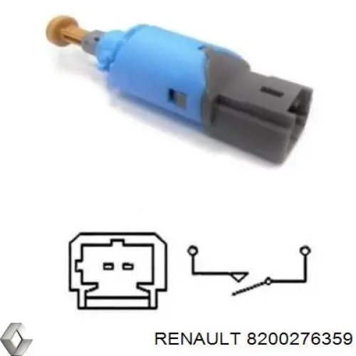 8200276359 Renault (RVI) Датчик включення зчеплення