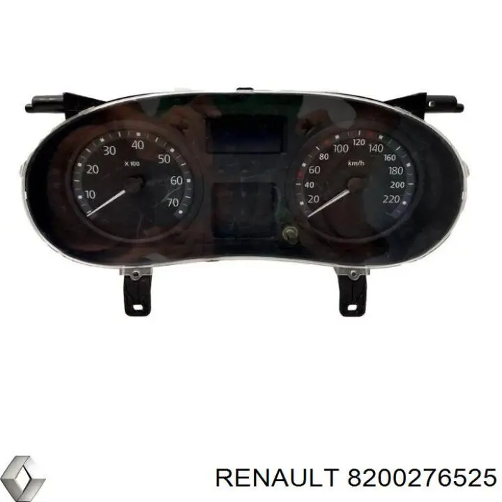 Приладова дошка-щиток приладів на Renault Clio (B, C, B01)