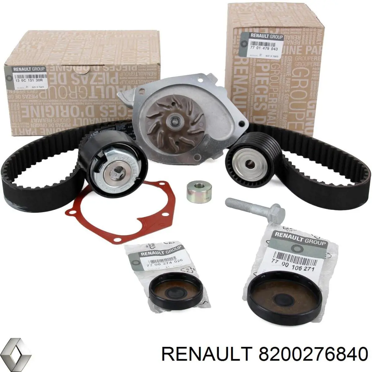 Купити 8200276840 Renault (RVI) Шків колінчастого вала