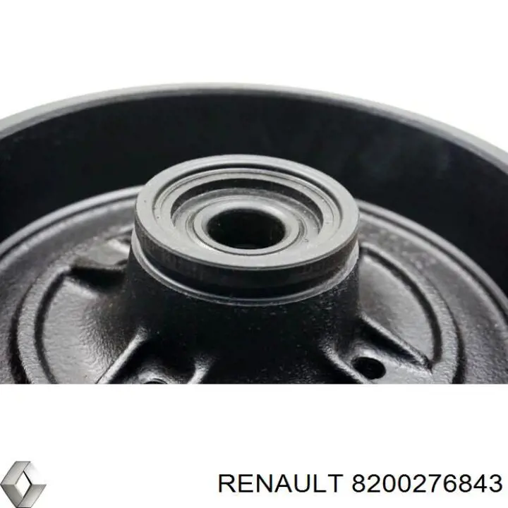 Барабан гальмівний задній 8200276843 Renault (RVI)