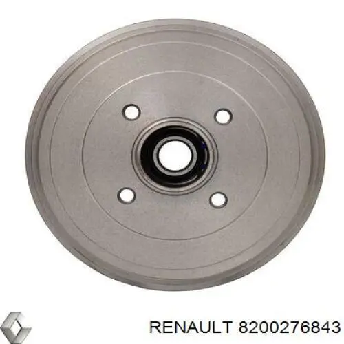 Барабан гальмівний задній Renault (RVI) 8200276843 ціна, від 55.07 USD