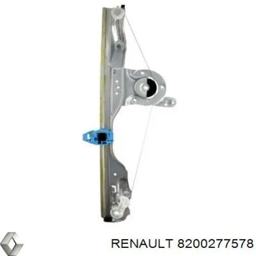 Склопідйомник передньої правої двері Renault (RVI) 8200748375