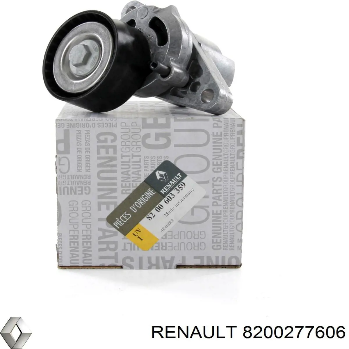 Натягувач приводного ременя Renault (RVI) 8200277606 ціна, від 41.56 USD