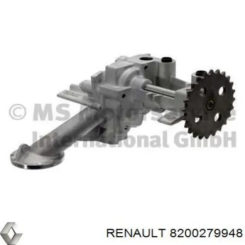 Помпа масляна Renault (RVI) 8200279948 ціна, від 35.22 USD