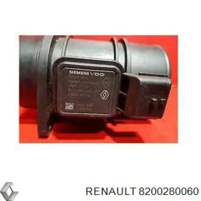 Витратомір повітря Renault (RVI) 8200280060