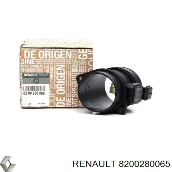 8200280065 Renault (RVI) датчик потоку (витрати повітря, витратомір MAF - (Mass Airflow))