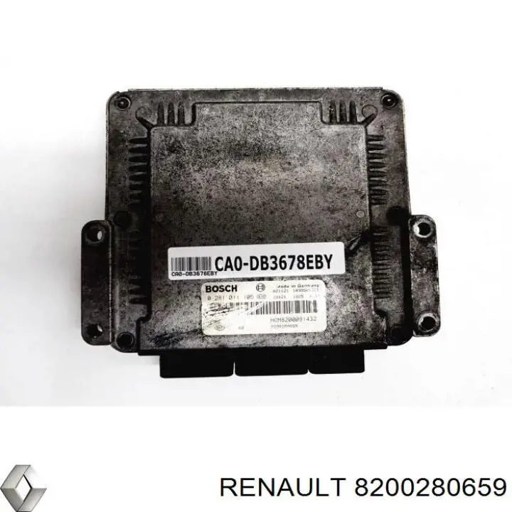 Електронний блок керування двигуном 0281011105 Renault (RVI)