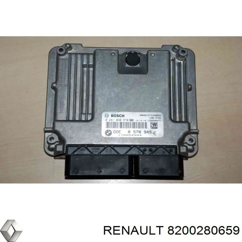 Електронний блок керування двигуном 8200280659 Renault (RVI)
