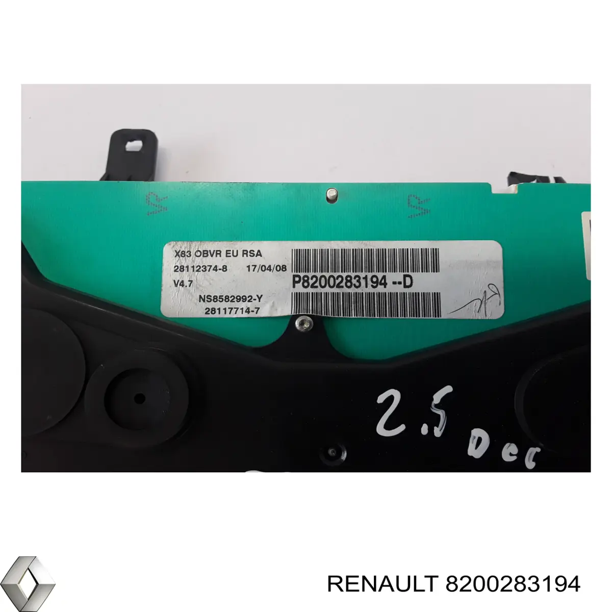 8200283194 Renault (RVI) Щиток приладів додатковий