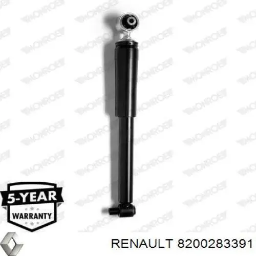 8200283391 Renault (RVI) амортизатор задній