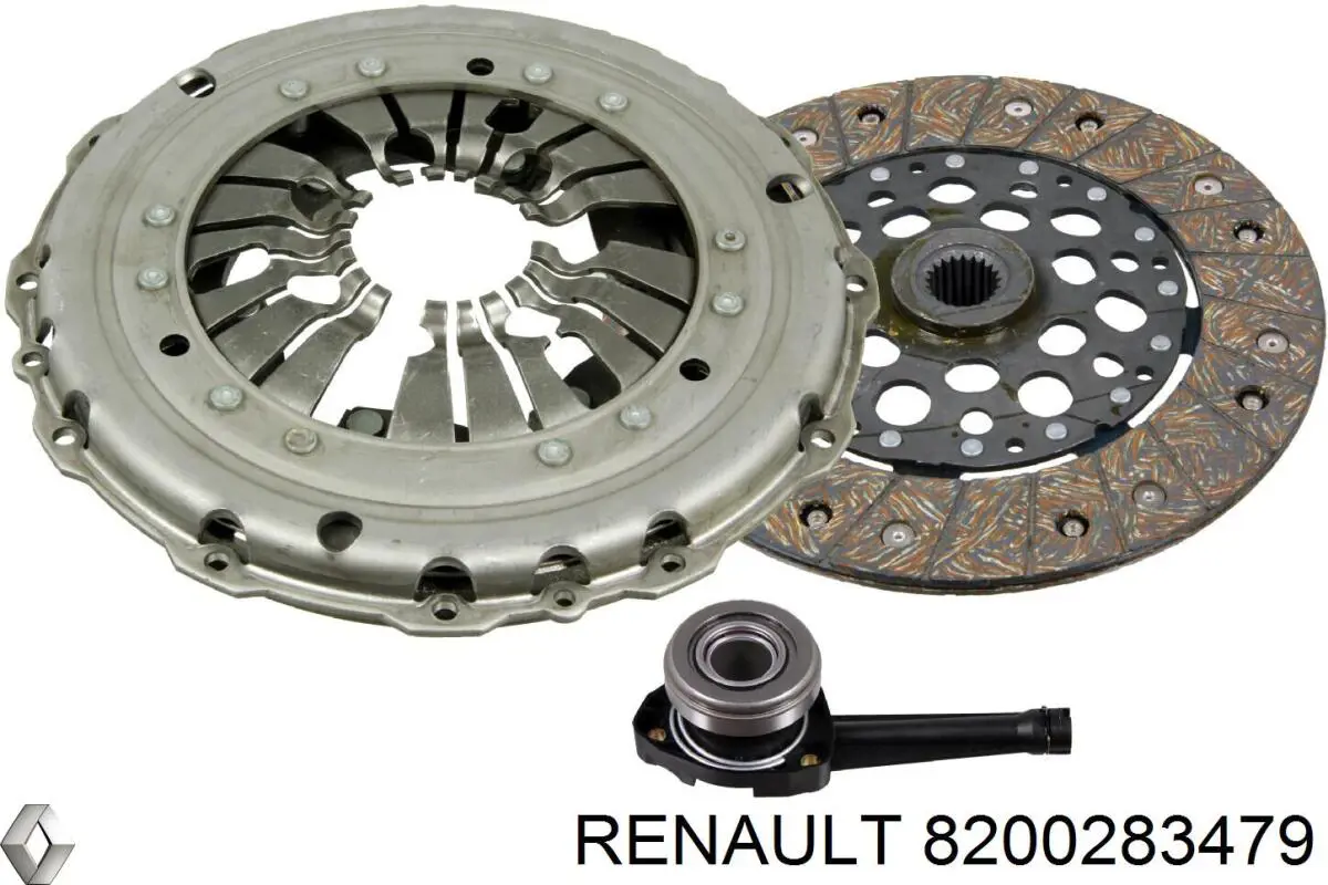 8200283479 Renault (RVI) комплект зчеплення (3 частини)