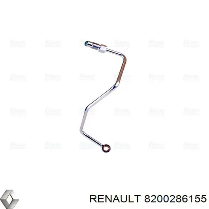 Купити 8200286155 Renault (RVI) Трубка/шланг подачі масла до турбіни