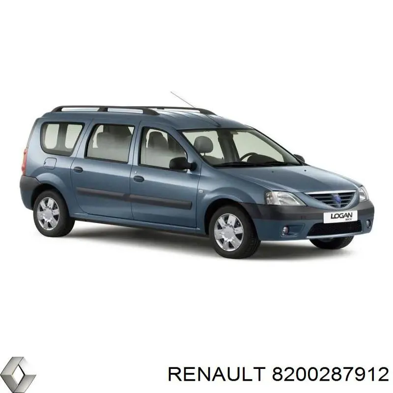 Купити 8200287912 Renault (RVI) Сайлентблок задньої балки