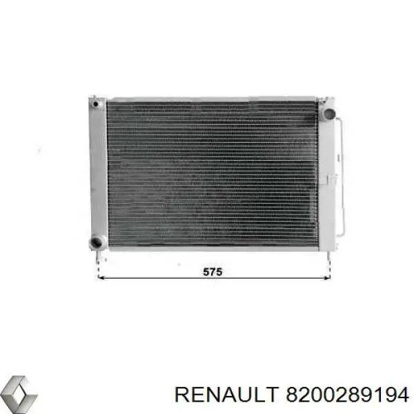 8200289194 Renault (RVI) Радіатор охолодження двигуна