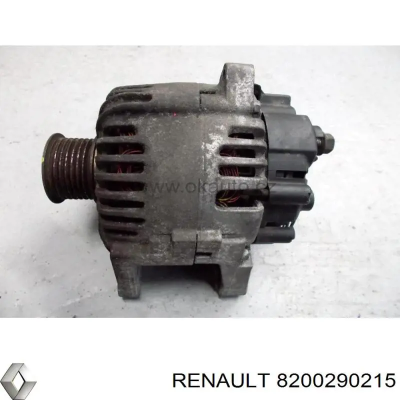Генератор Renault (RVI) 8200290215 ціна, від 56.37 USD