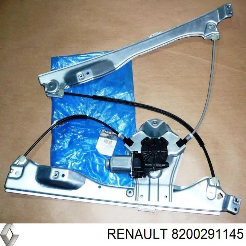 Купити 8200291145 Renault (RVI) Механізм стеклопідйомника водійських дверей
