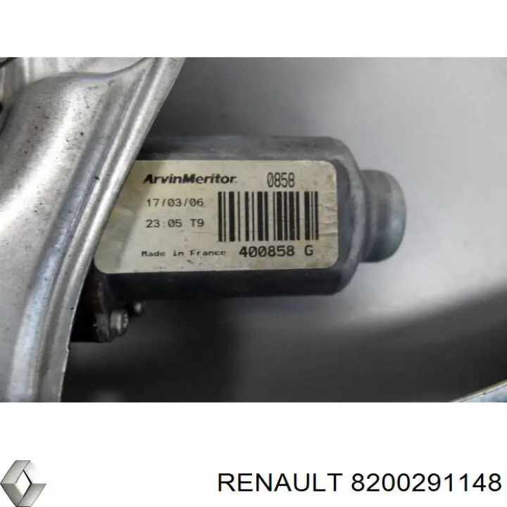 Купити 8200291148 Renault (RVI) Механізм стеклопідйомника водійських дверей