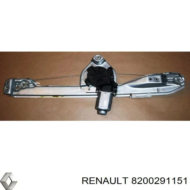 Механізм склопідіймача двері задньої, лівої Renault Clio 3 (BR01, CR01) (Рено Кліо)
