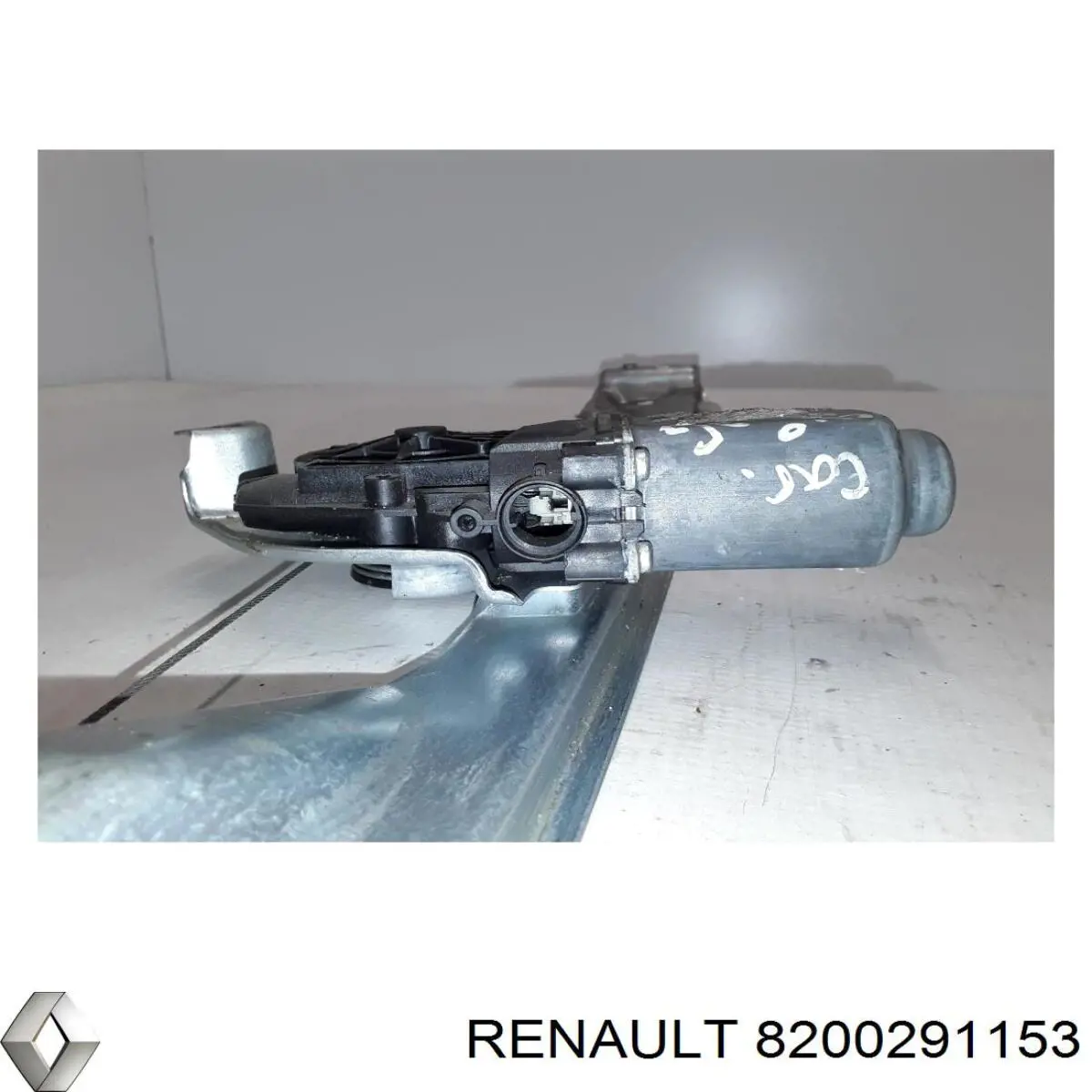Механізм склопідіймача двері задньої, правої 8200291153 Renault (RVI)
