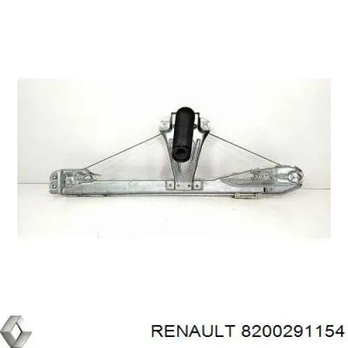 Механізм склопідіймача двері задньої, лівої 8200291154 Renault (RVI)