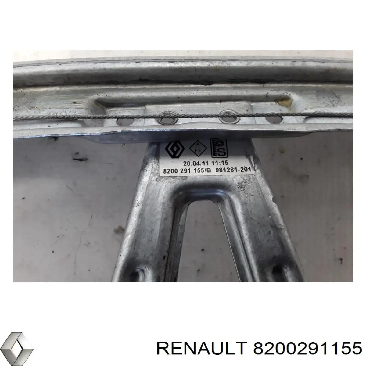 8200291155 Renault (RVI) Склопідйомник задніх правих дверей