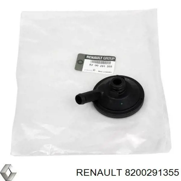 8200291355 Renault (RVI) клапан pcv (вентиляції картерних газів)