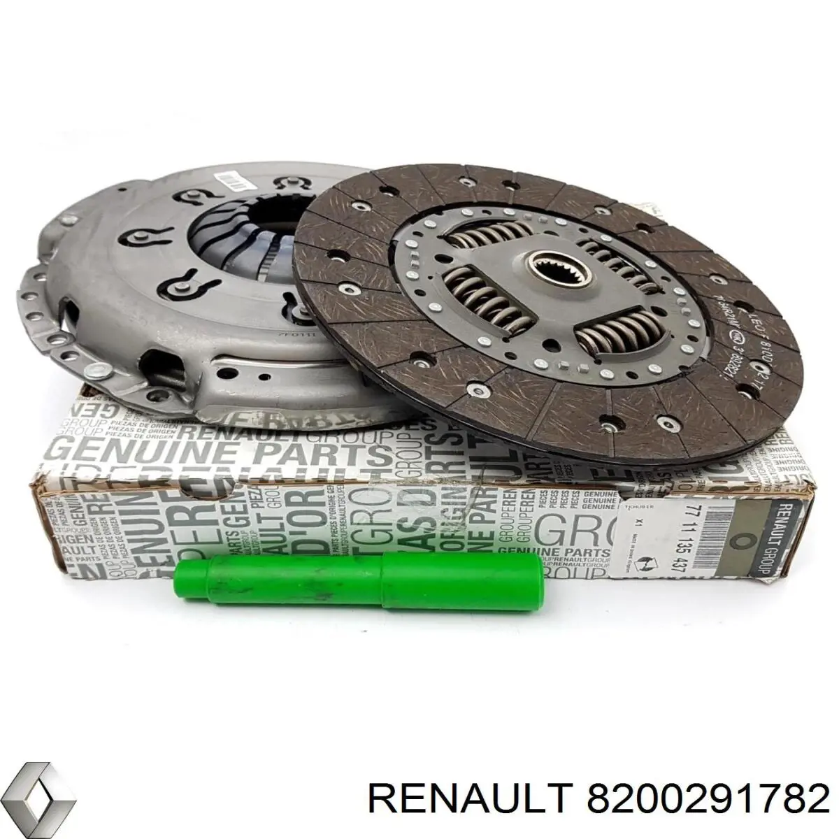 Зчеплення Renault (RVI) 8200291782 ціна, від 39.89 USD