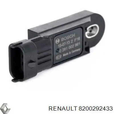 Купити 8200292433 Renault (RVI) Датчик абсолютного тиску