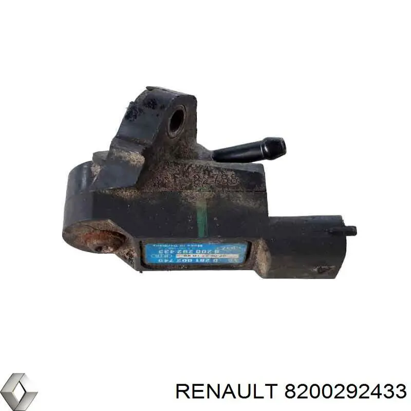 8200292433 Renault (RVI) датчик тиску у впускному колекторі, map