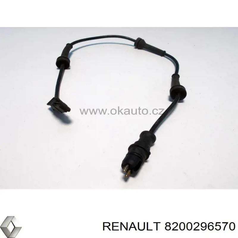 Датчик АБС (ABS) передній 8200296570 Renault (RVI)